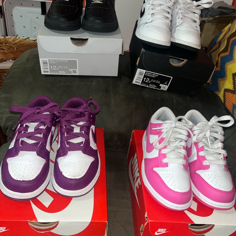 Nike Kids Sneakers Bundle Deal size 12c